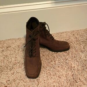 Enzo Angiolini Women's Brown Boots Size 7.5 (0718)